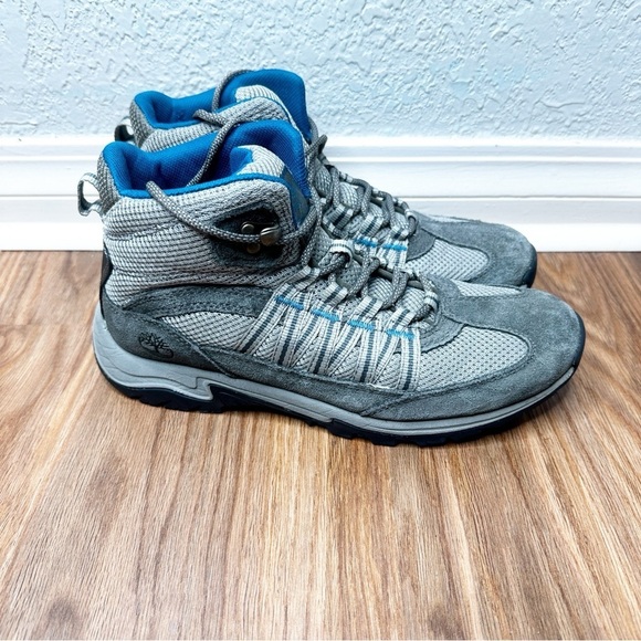 Timberland Shoes - Timberland Women's Mt. Maddsen Mid Waterproof Hiking Boots sz 8.5 Gray/Blue